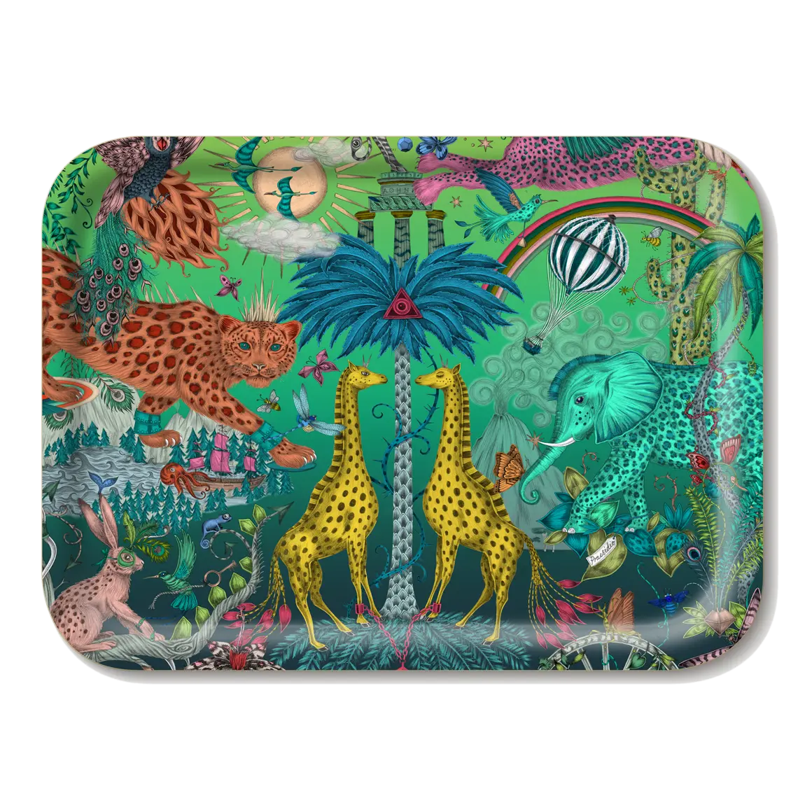 Paradise Lost Rectangle Tray