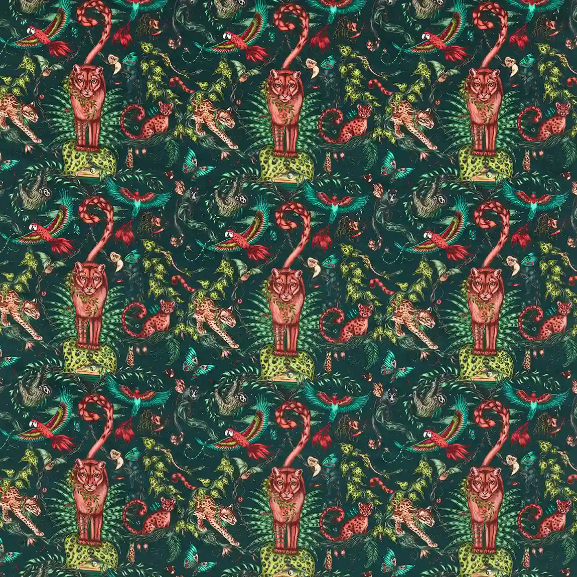 Bosque Dreams Velvet Fabric