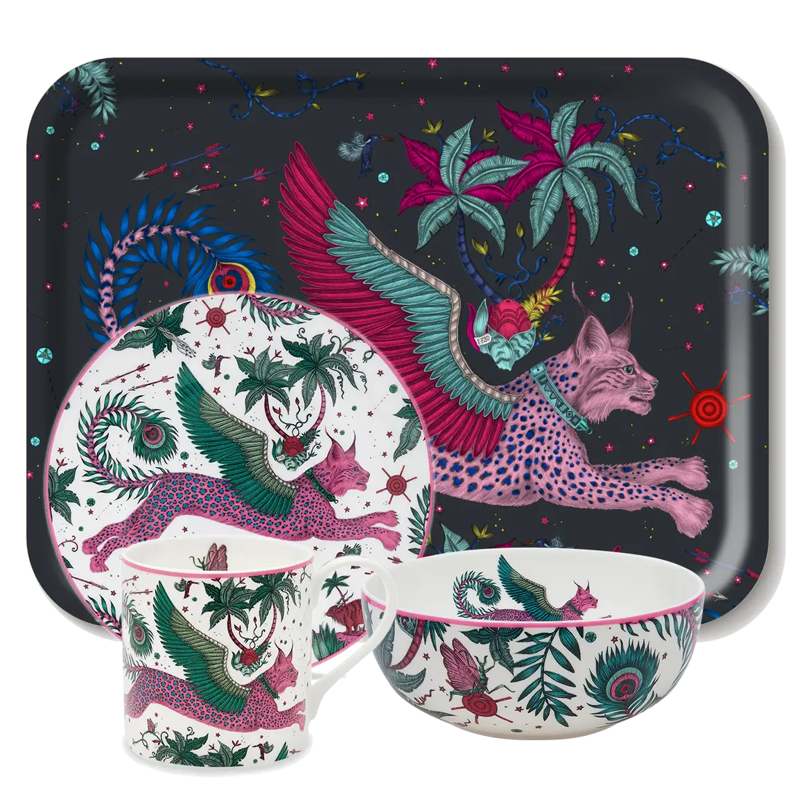 Lynx 'Breakfast in Bed' Set