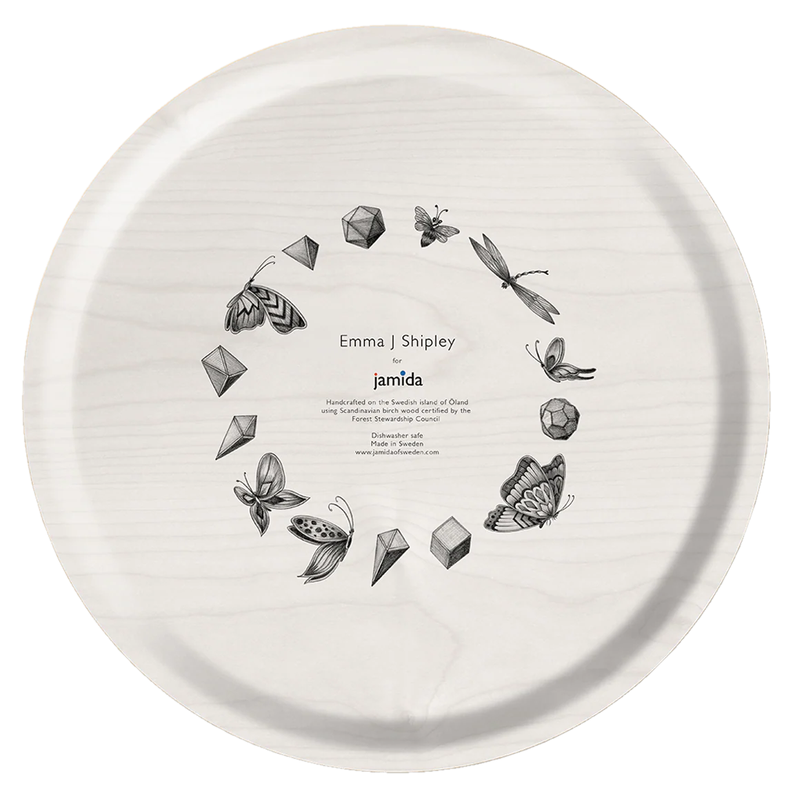 Lynx Round Tray