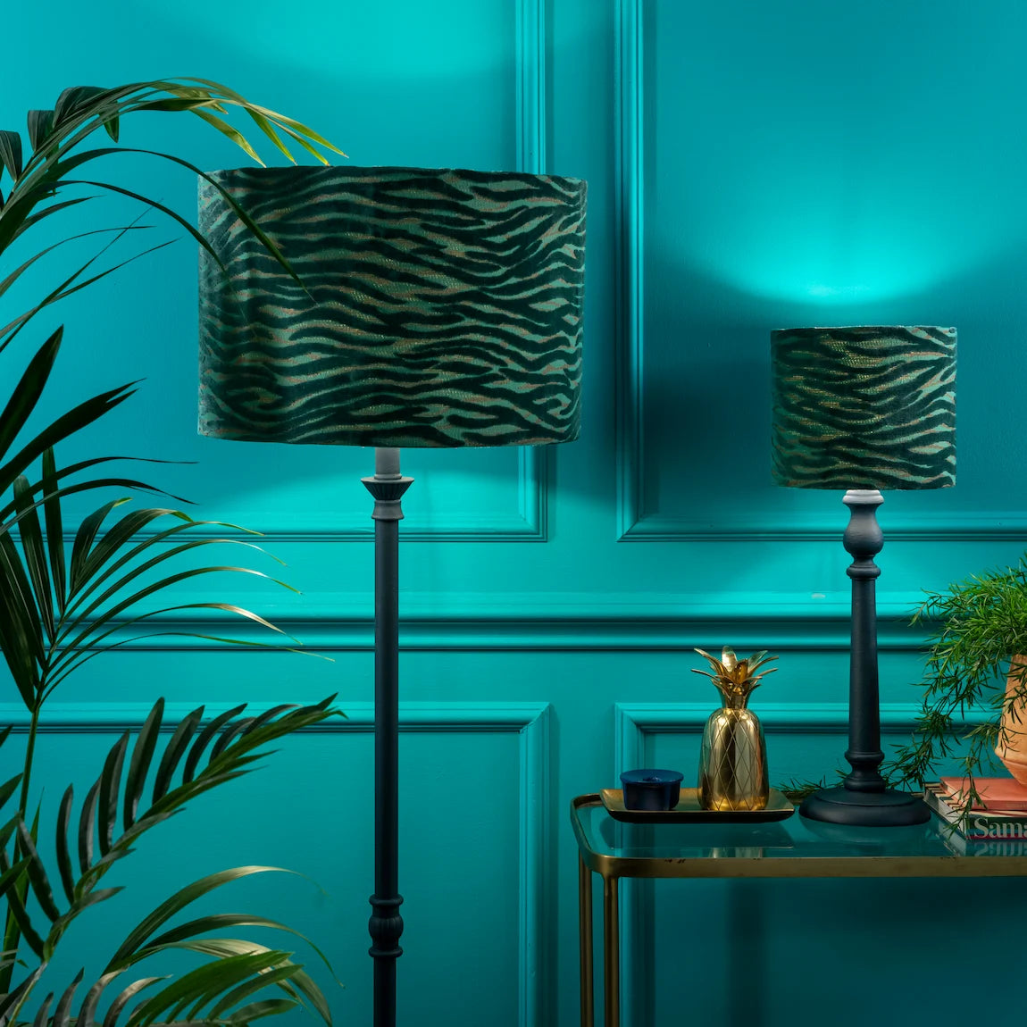 Wildstripe Jacquard Lampshade