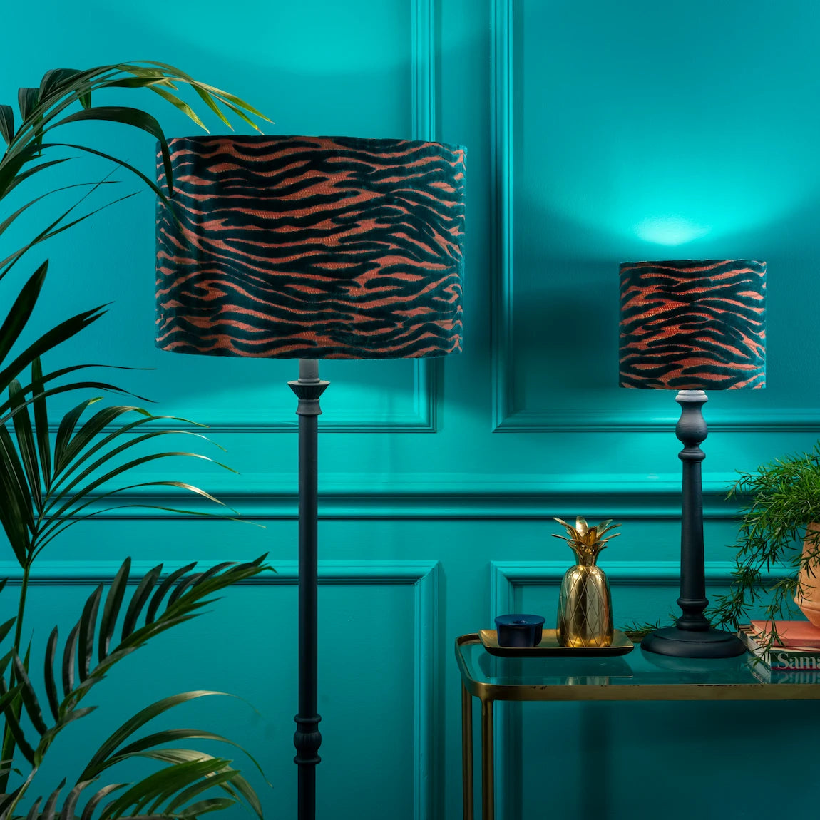 Wildstripe Jacquard Lampshade