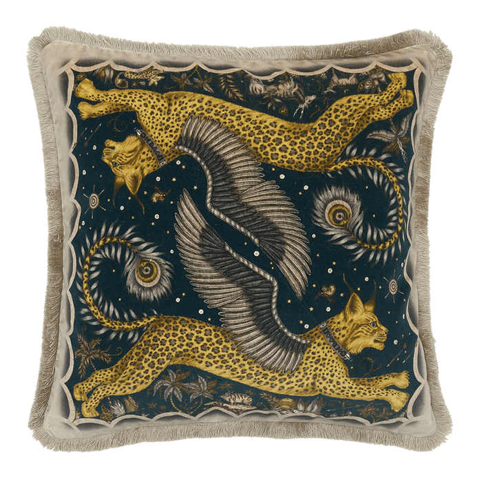 Lynx Luxury Velvet Cushion