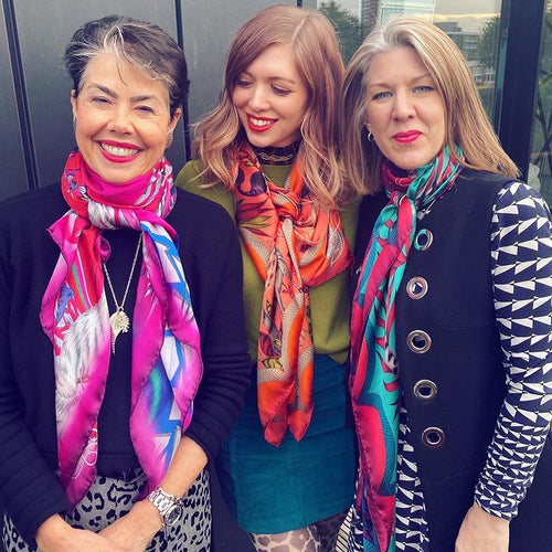 Emma in conversation with Manina & Rachel from Red Leopard