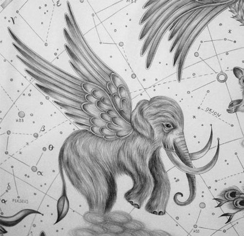 A Winged Woolly Mammoth