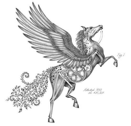 #EJSHeroes - influences of the magical Pegasus design
