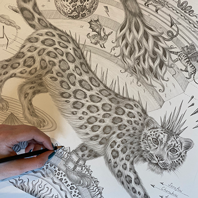 Behind The Design: Snow Leopard