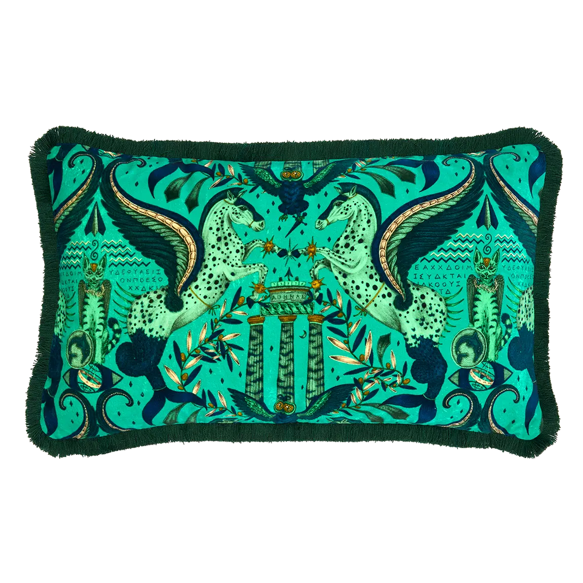 Odyssey Mythos Luxury Velvet Bolster Cushion