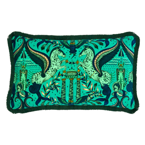 Odyssey Mythos Luxury Velvet Bolster Cushion swatch icon