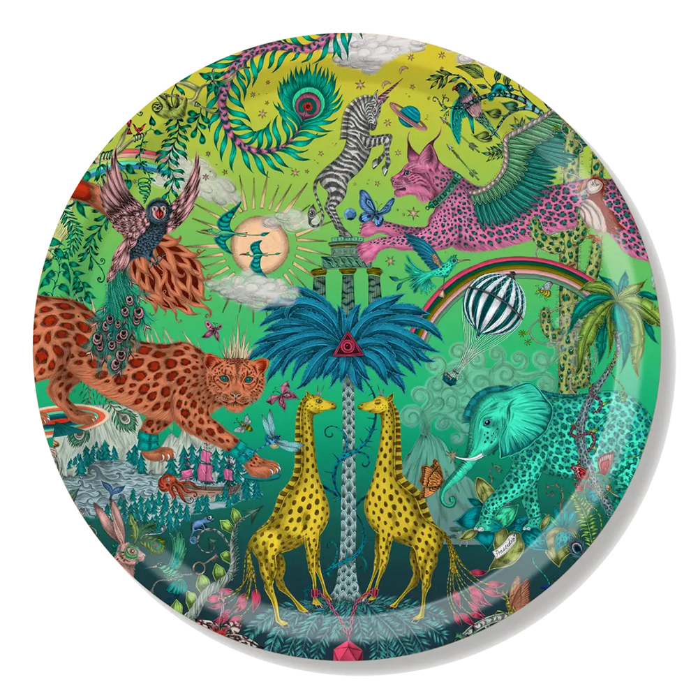 Paradise Lost Round Tray
