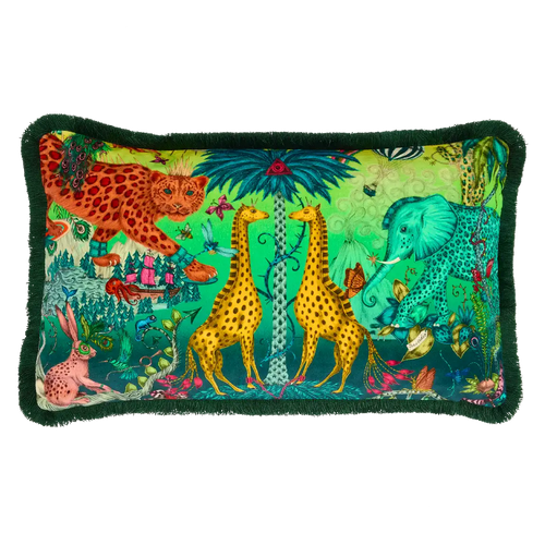 Paradise Lost Luxury Velvet Bolster Cushion swatch icon