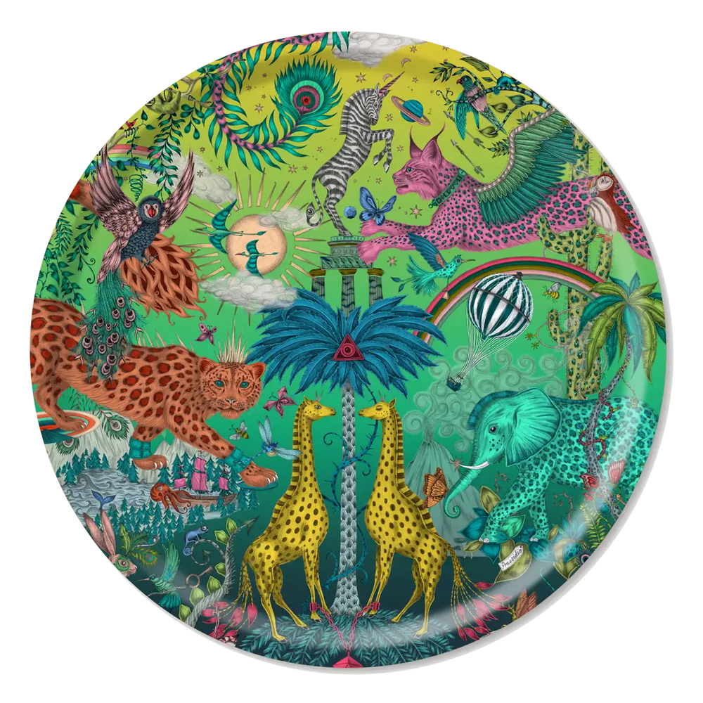 Paradise Lost Round Tray