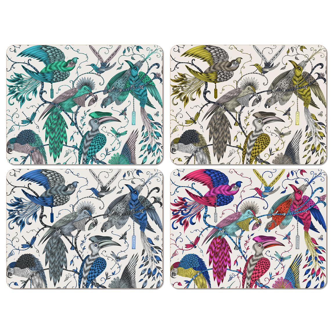 The Audubon Mix & Match Placemat Set