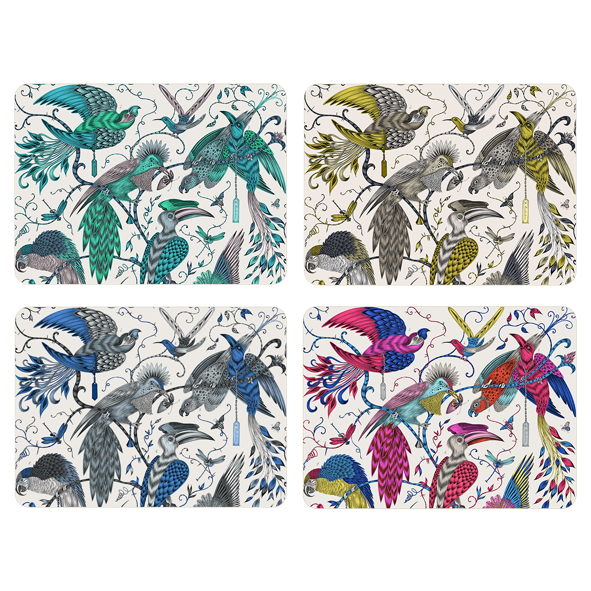 The Audubon Mix & Match Placemat Set