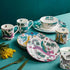 Zambezi Dinner Plates | Lynx Dinner Plates | Mixed Dinner Plates | The Explorer 16-piece fine bone china dining set by Emma J Shipley with dinner plates, bowls, side plates and mugs