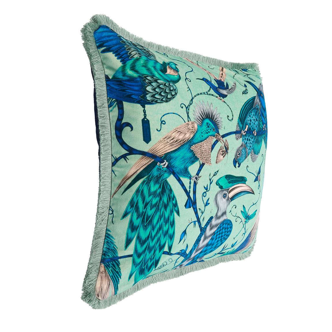 Audubon Luxury Velvet Cushion