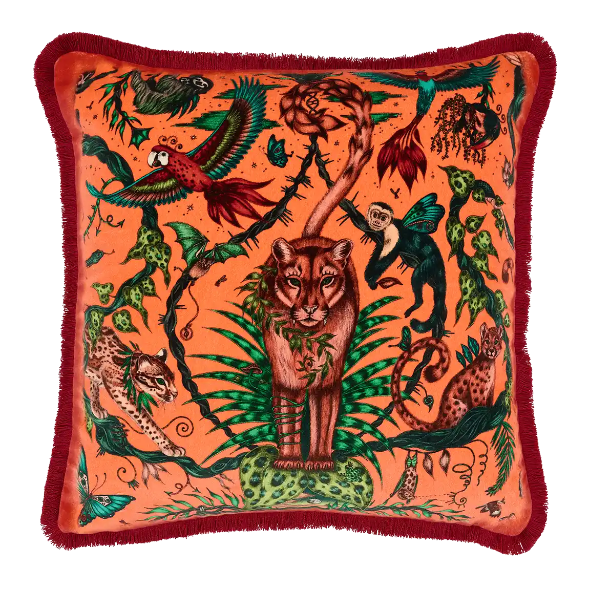 Bosque Dreams Luxury Velvet Cushion