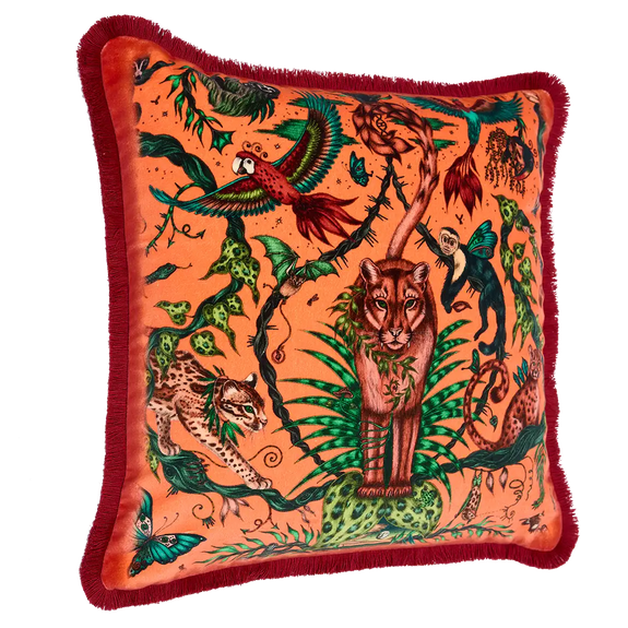 Bosque Dreams Luxury Velvet Cushion