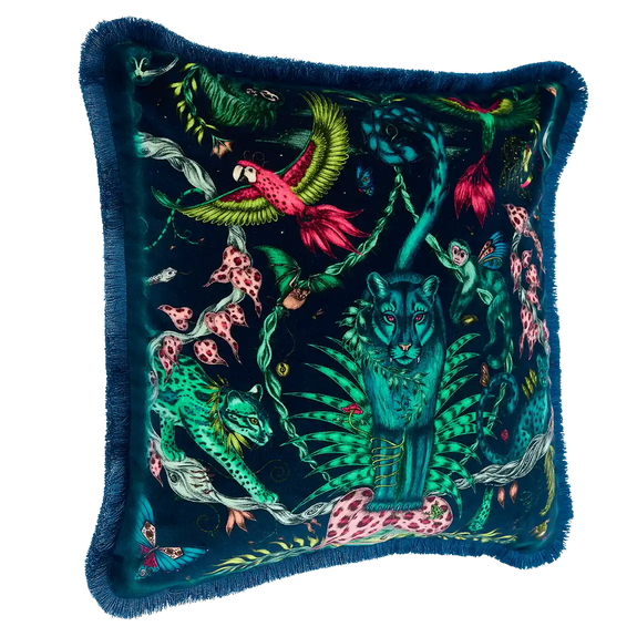 Bosque Dreams Luxury Velvet Cushion