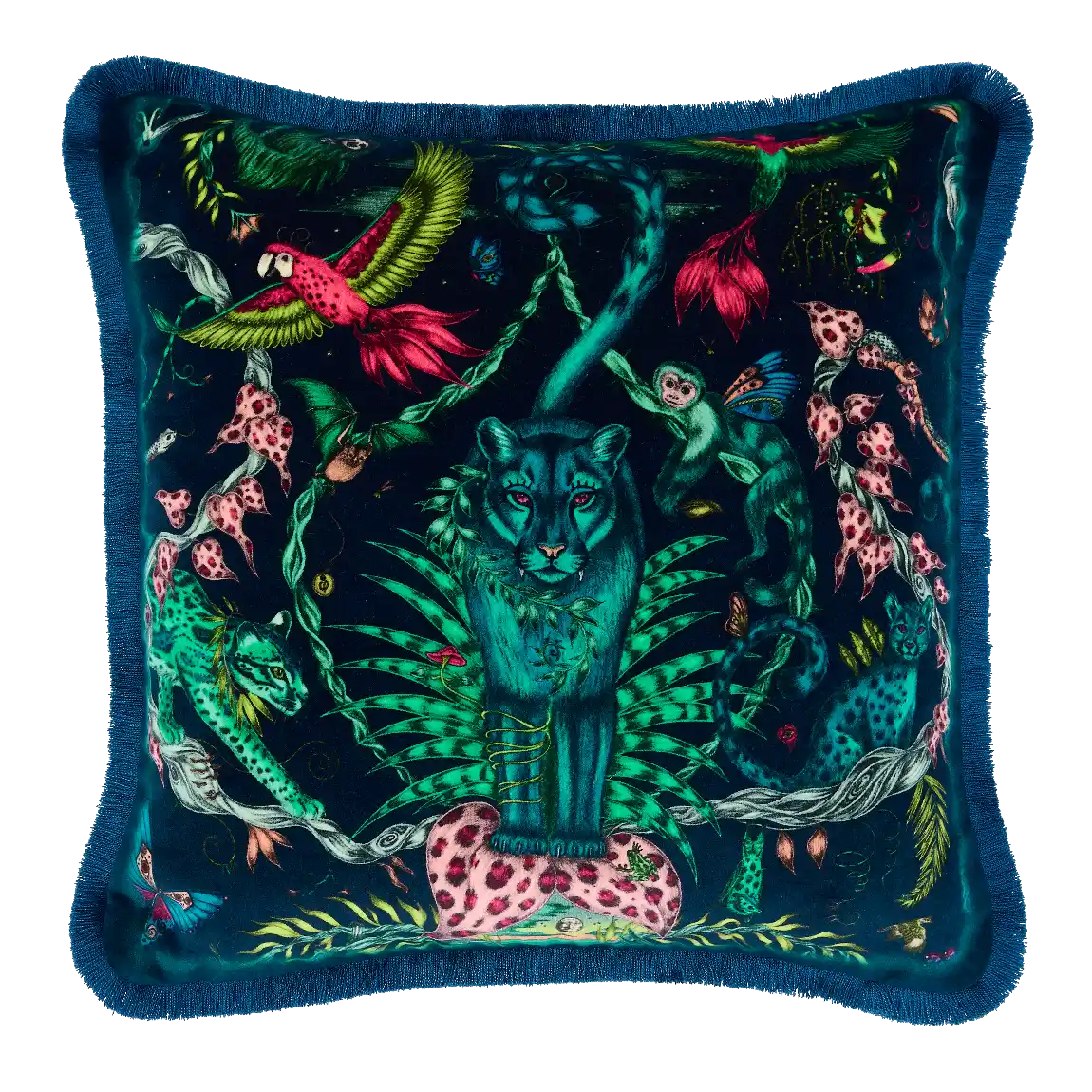 Bosque Dreams Luxury Velvet Cushion