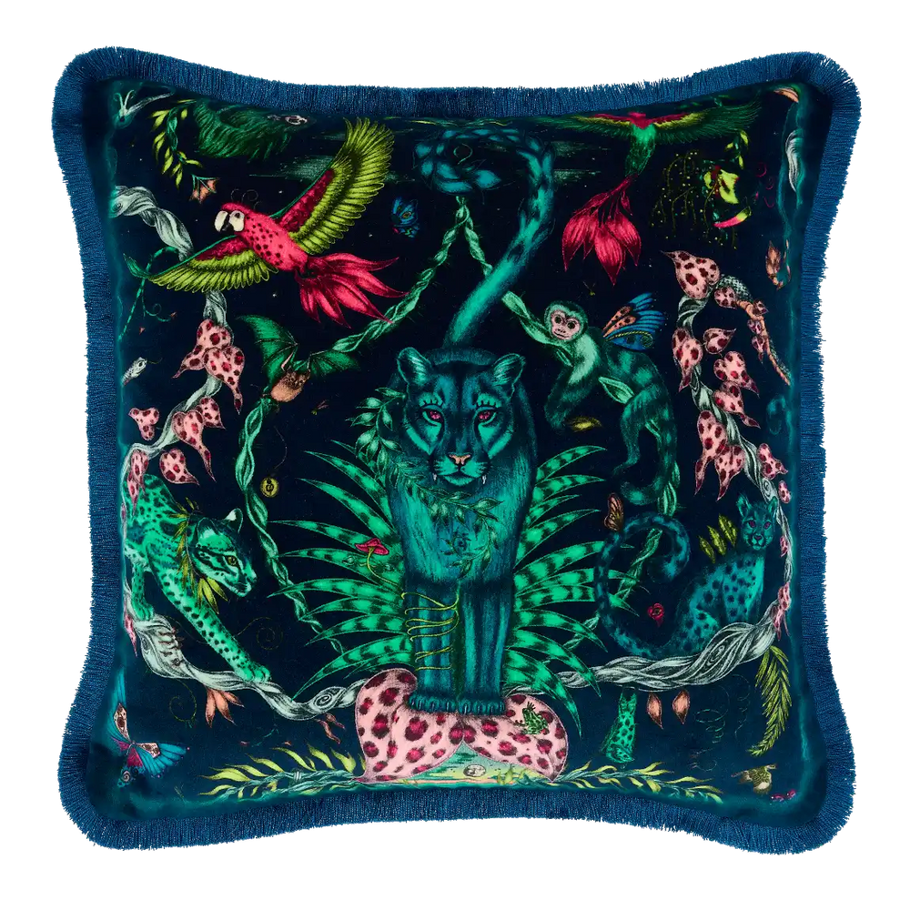 Bosque Dreams Luxury Velvet Cushion