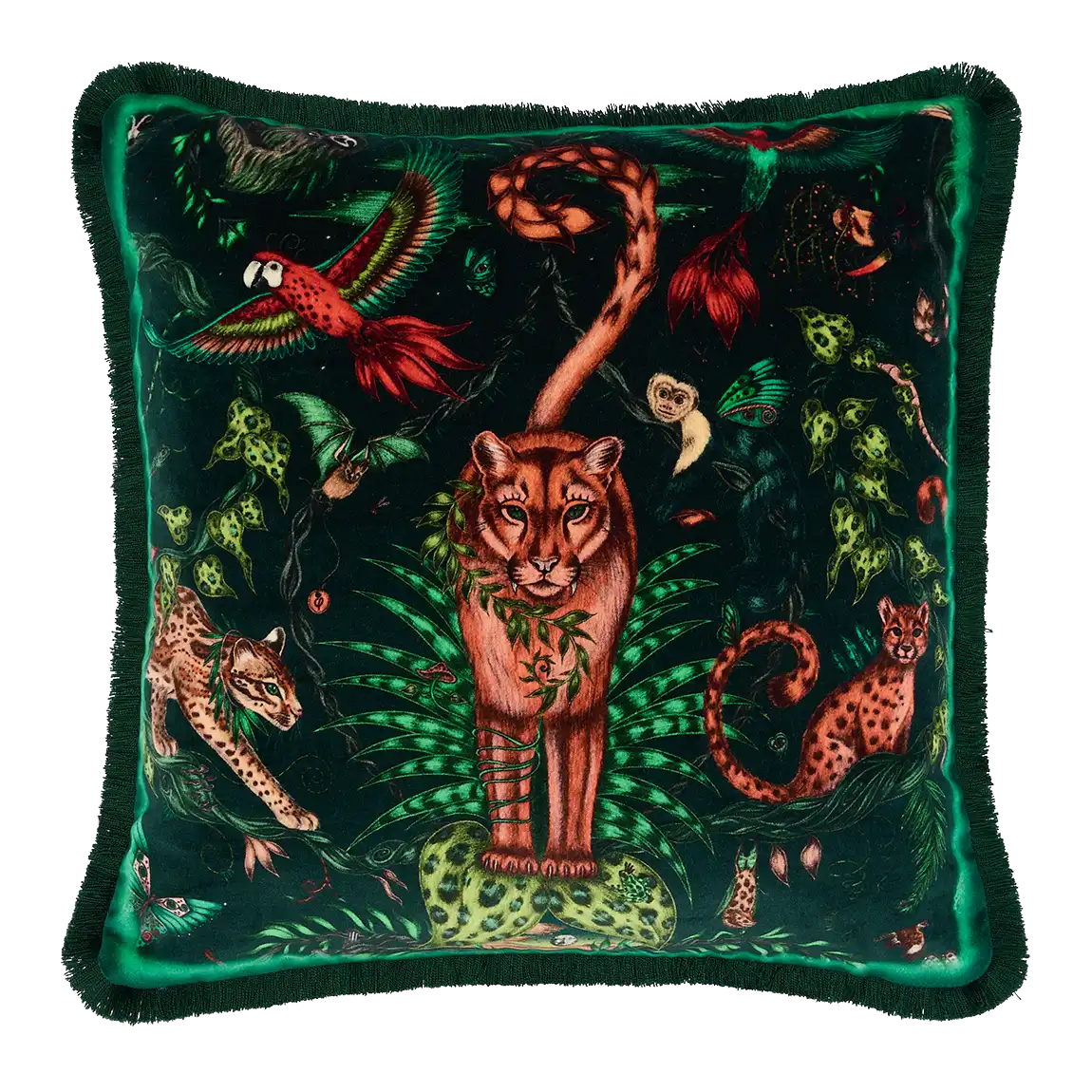 Bosque Dreams Luxury Velvet Cushion