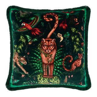 Bosque Dreams Luxury Velvet Cushion