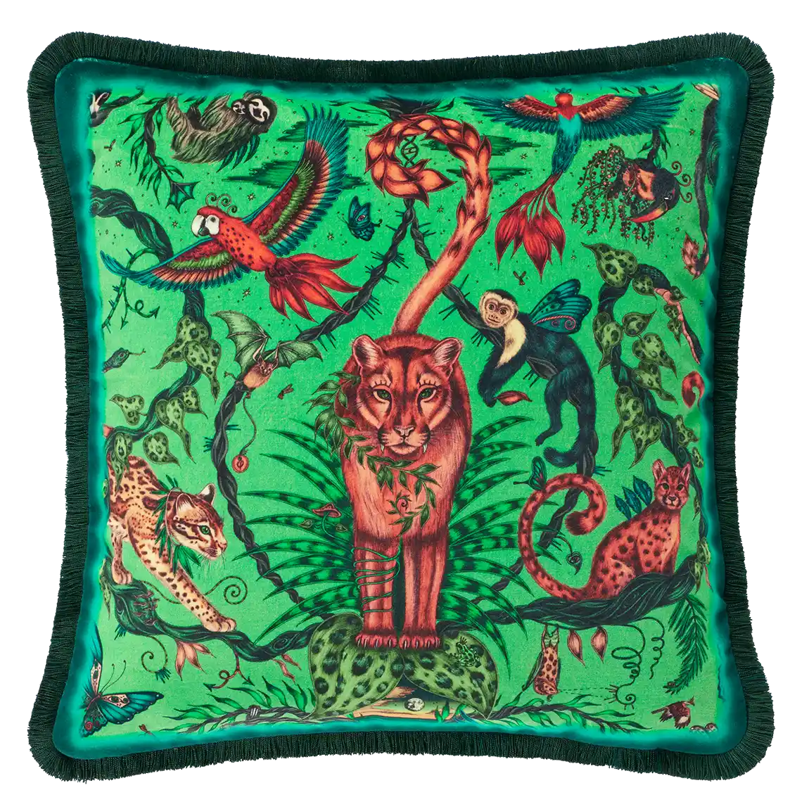 Bosque Dreams Luxury Velvet Cushion