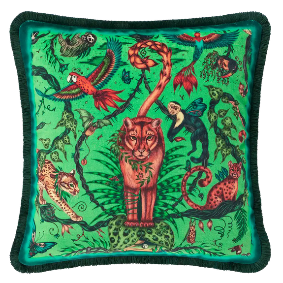 Bosque Dreams Luxury Velvet Cushion