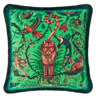 Bosque Dreams Luxury Velvet Cushion