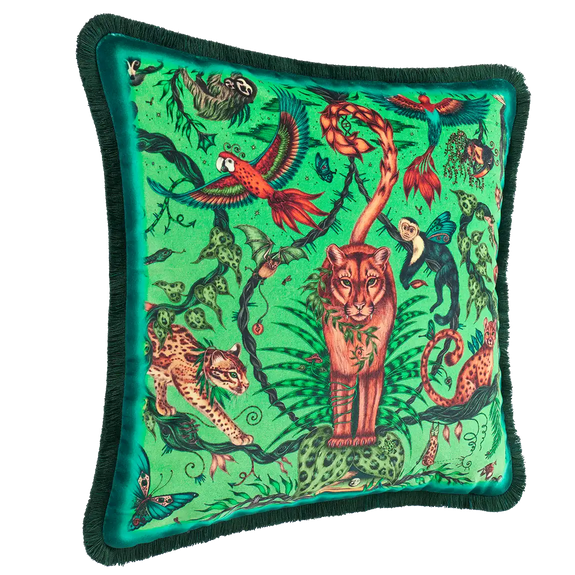Bosque Dreams Luxury Velvet Cushion