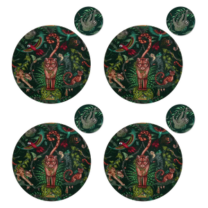 Bosque Dreams Round Placemat and Coaster Set swatch icon