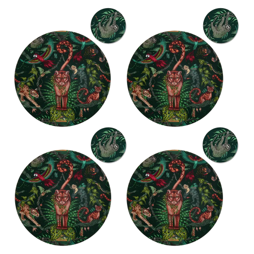 Bosque Dreams Round Placemat and Coaster Set swatch icon