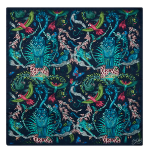 Bosque Dreams Silk Chiffon Scarf swatch icon