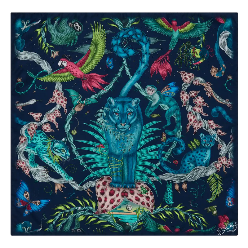 Bosque Dreams Silk Twill Scarf