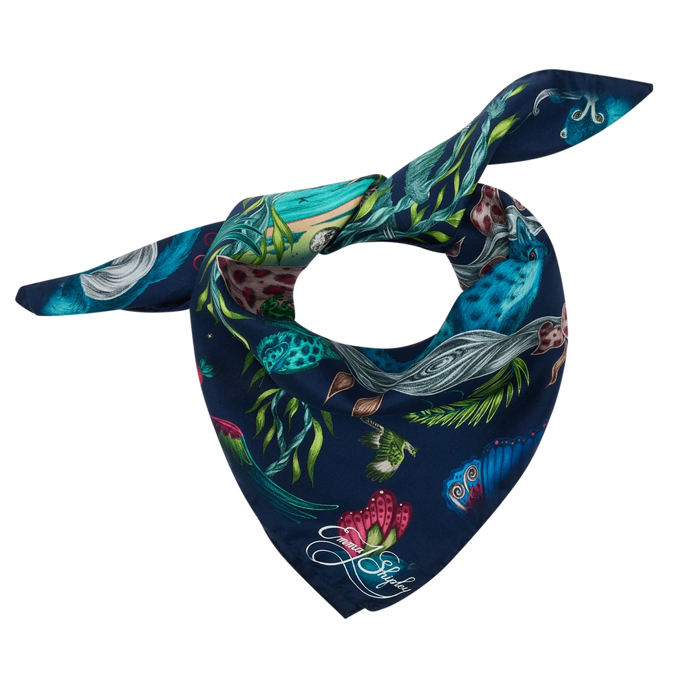 Bosque Dreams Silk Twill Scarf