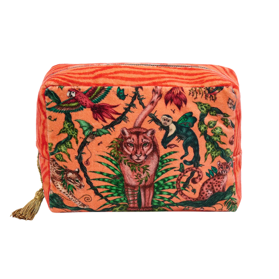 Bosque Dreams Velvet Cosmetic Bag