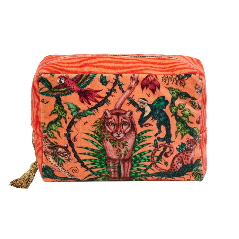 Bosque Dreams Velvet Cosmetic Bag