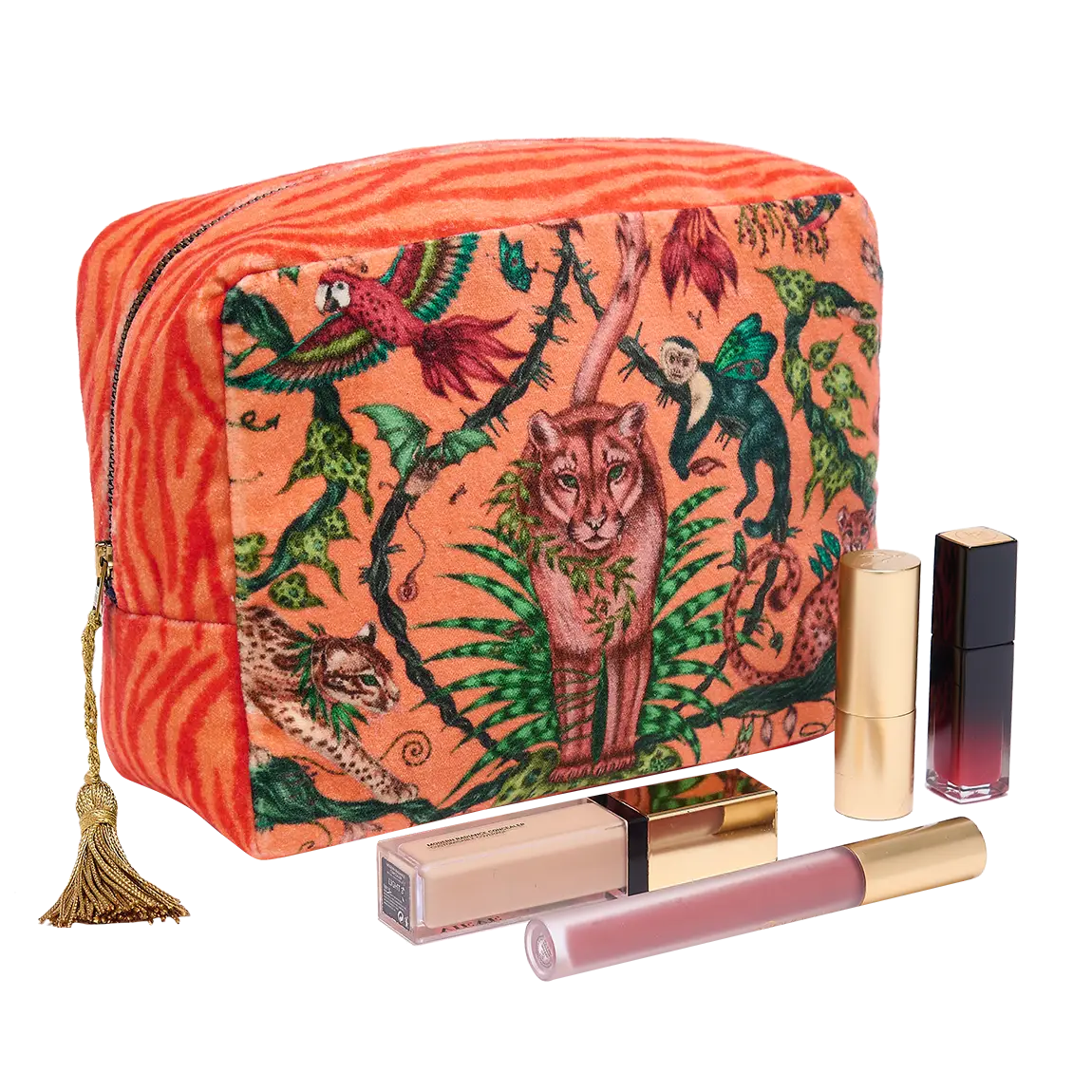 Bosque Dreams Velvet Cosmetic Bag