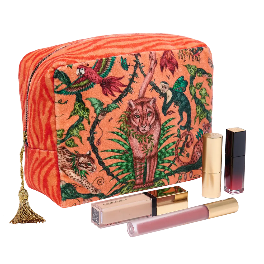 Bosque Dreams Velvet Cosmetic Bag