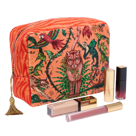 Bosque Dreams Velvet Cosmetic Bag