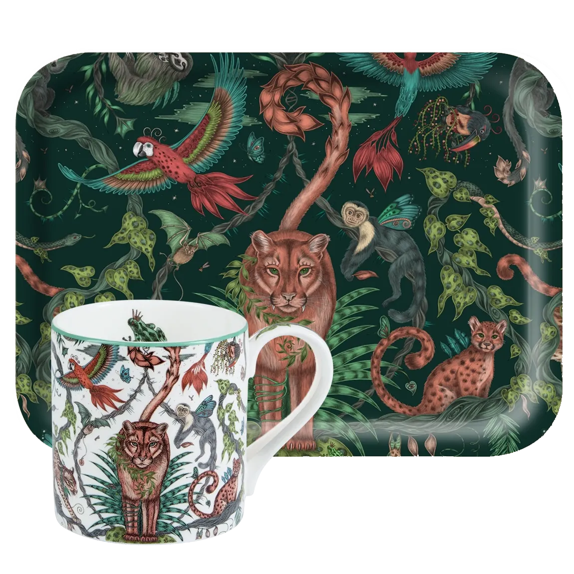 Bosque Dreams 'Tea for One' Mug & Tray Set