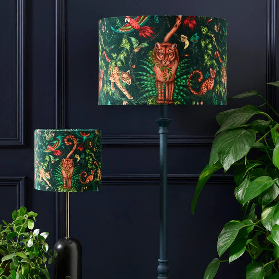 Bosque Dreams Velvet Lampshade - Small