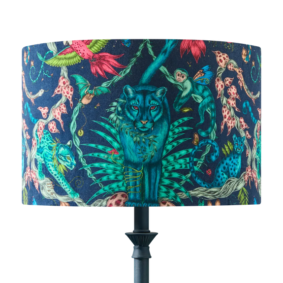 Bosque Dreams Velvet Lampshade - Large