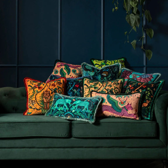 Bosque Dreams Luxury Velvet Cushion