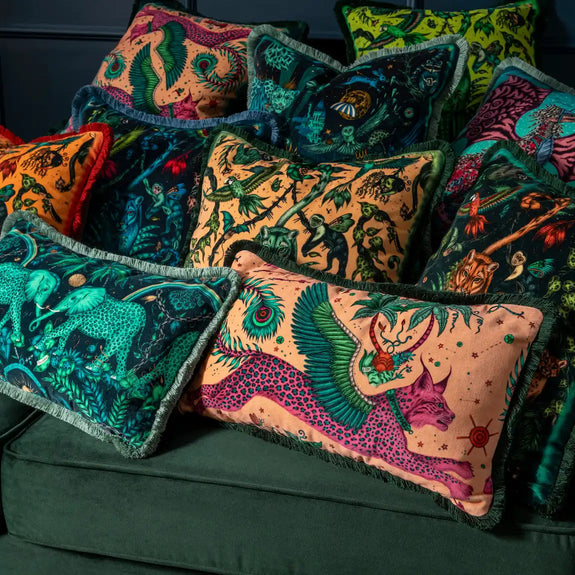 Zambezi Luxury Velvet Bolster Cushion