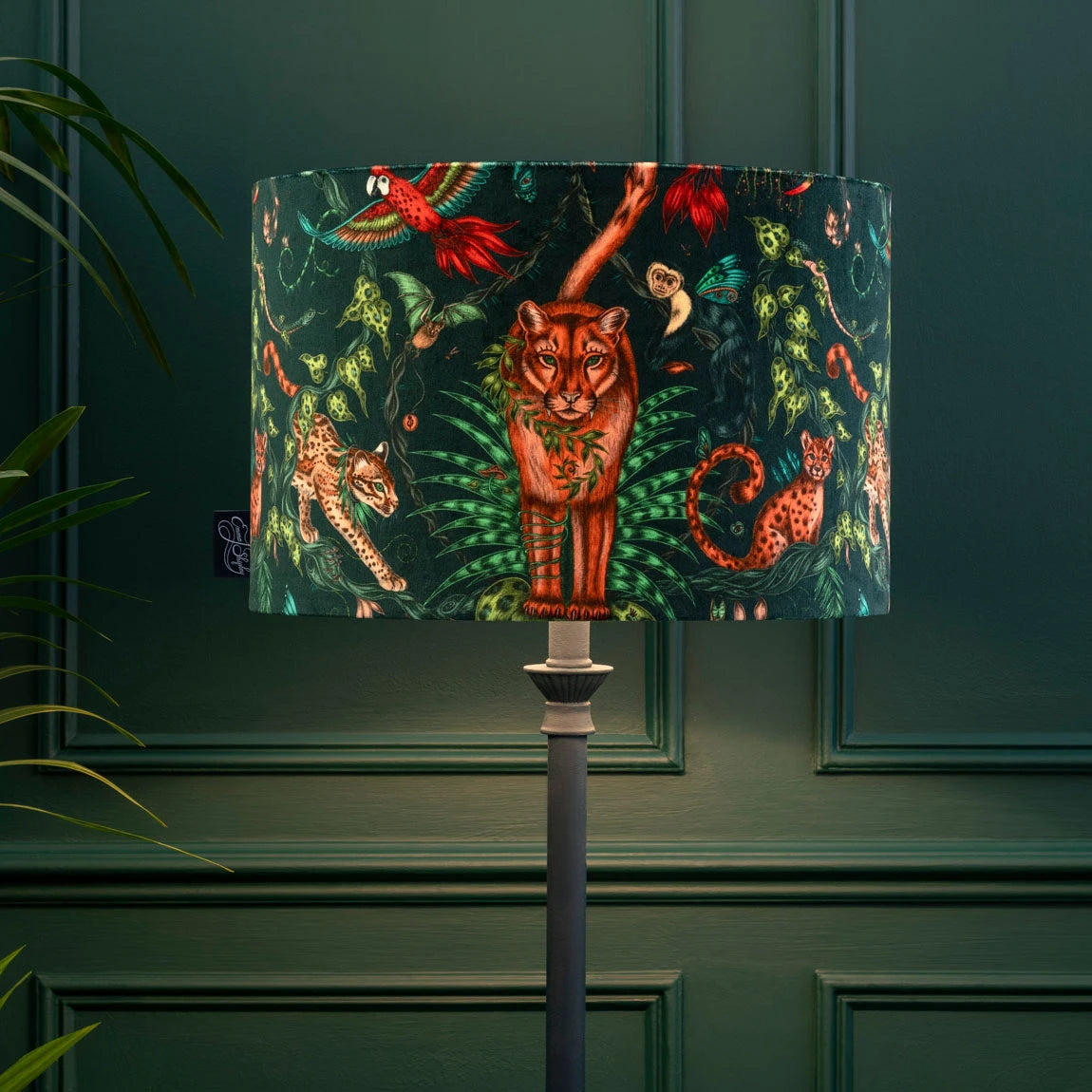 Bosque Dreams Velvet Lampshade - Large