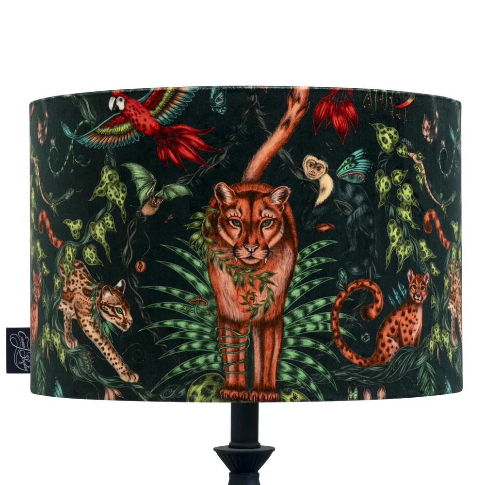 Bosque Dreams Velvet Lampshade - Large