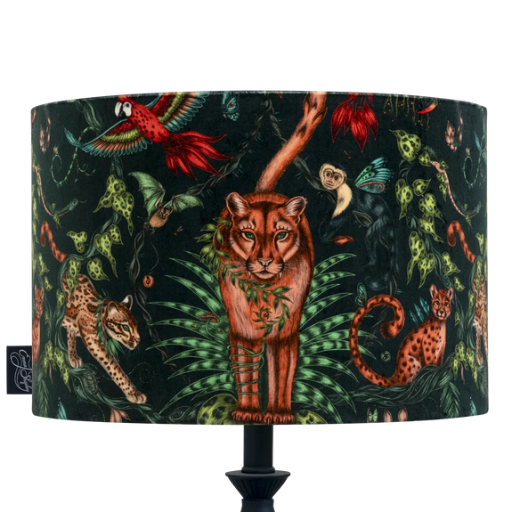 Bosque Dreams Velvet Lampshade - Large