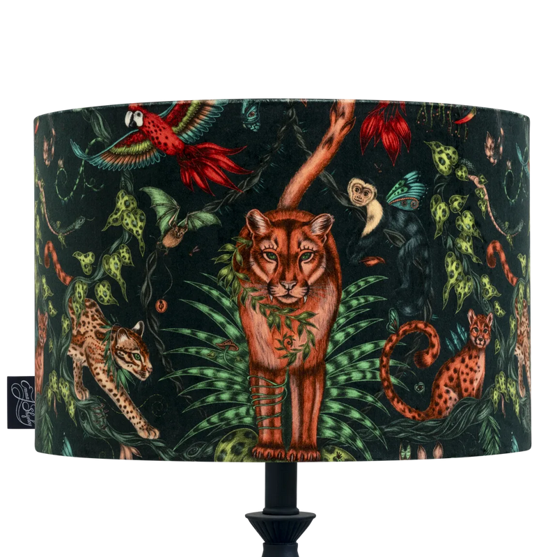 Bosque Dreams Velvet Lampshade - Large